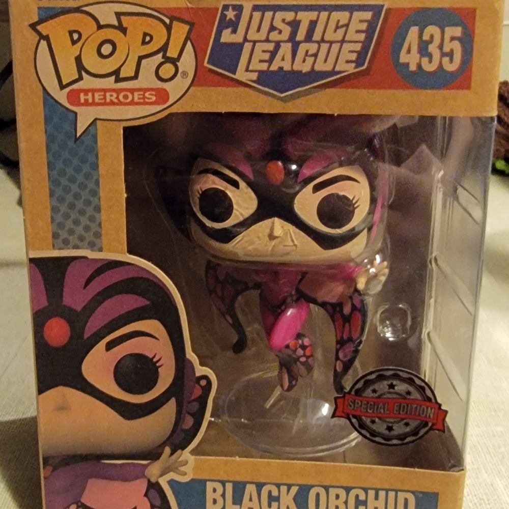 Funko Pop! Heroes Justice League Black Orchid Figure, Limited Edition, #435